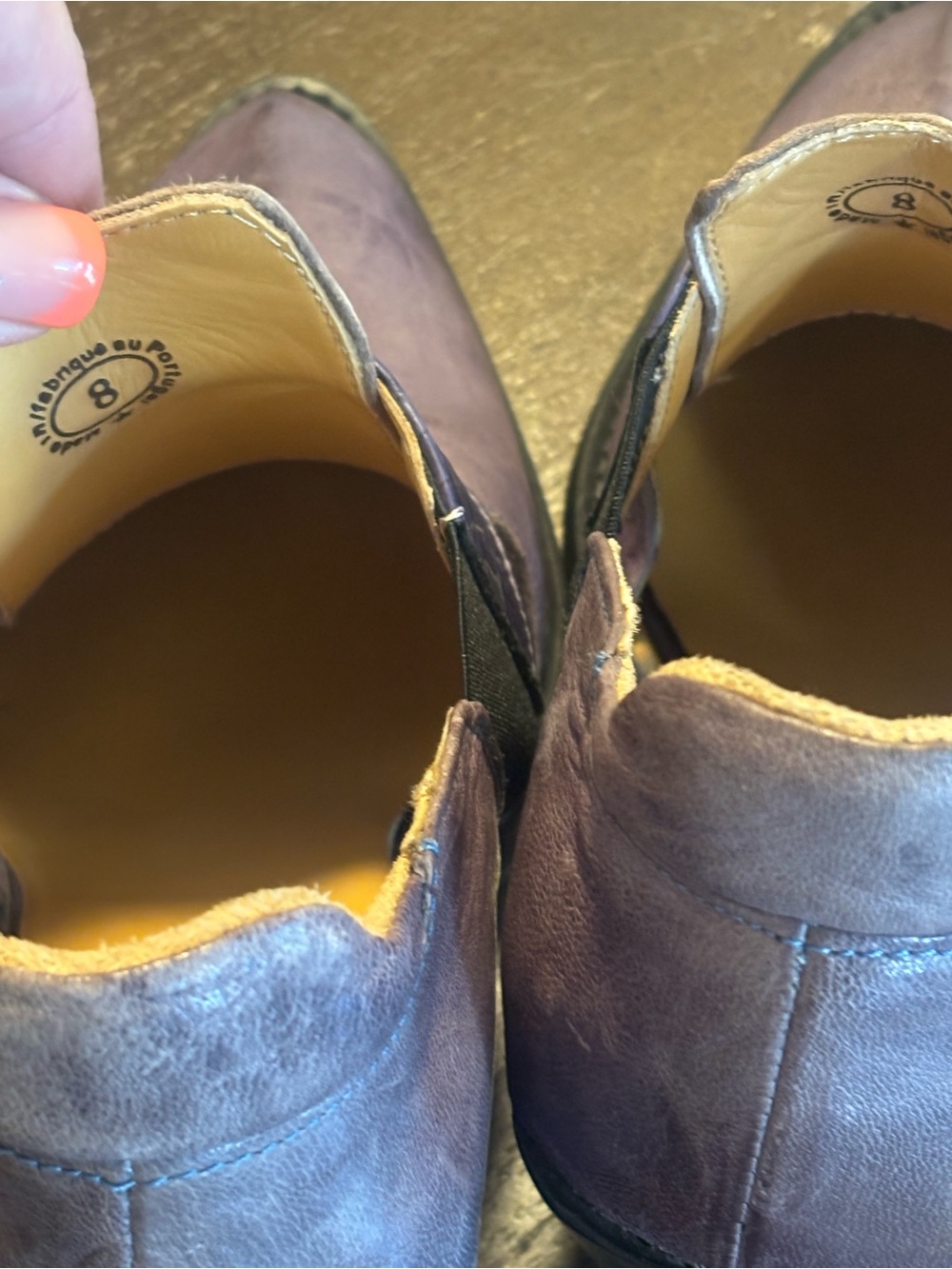 🔥 RARE John Fluevog Purple Colorway Leather Entrance Room 502’s - EUC - Picture 4 of 6